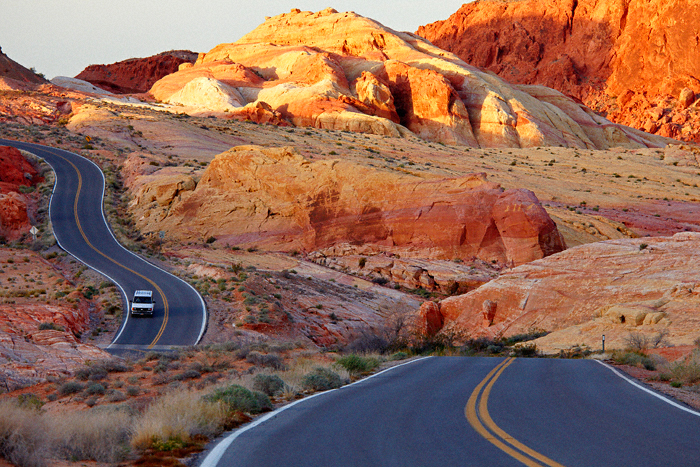 With the EOS 5D Mk II, even ISO 800 produced excellent image quality suitable for prints as large as 13x19-inches. While image quality is degraded at much higher ISO levels, the camera produces very superb to very good results at the most commonly used levels. (Valley of Fire State Park, NV; EF 70-200mm f/4L IS USM zoom at f/5.6) (c) 2009 Peter K. Burian