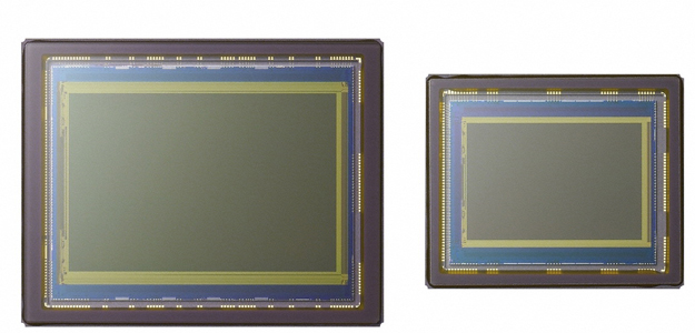 A full-frame sensor is substantially larger than the more typical (smaller) APS-C format. Hence, the size of each pixel can also be much larger even on a chip that contains millions of additional light sensitive points for much higher resolution.