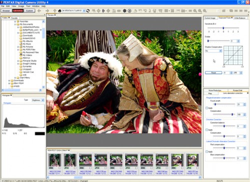 Created by the developers of Silkypix software, the Pentax Utility program is an unusually versatile RAW converter with tools for modifying all aspects of a photo.  ©2009 Peter K. Burian