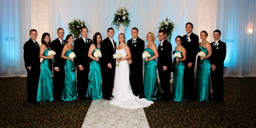 group formal tampa wedding photography