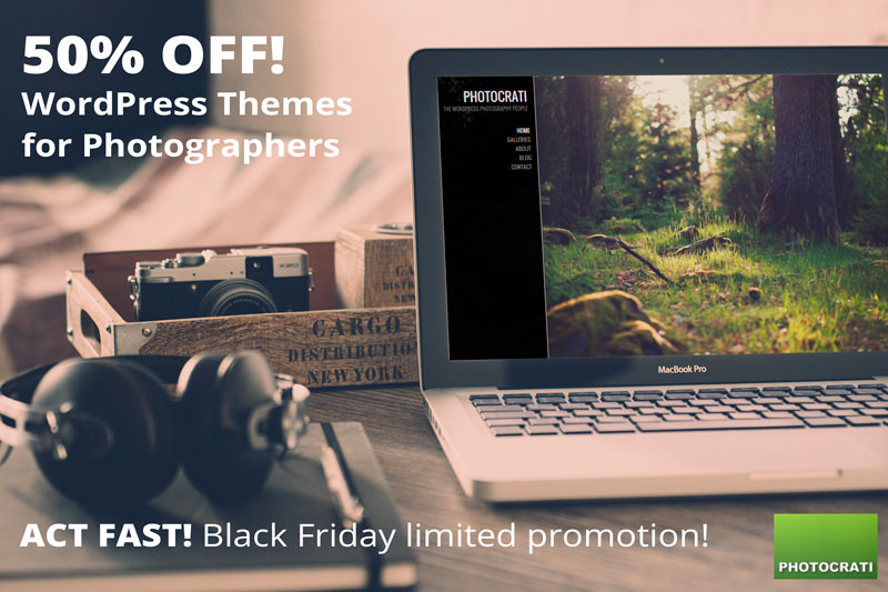 Photocrati Theme On Sale for 2014 Black Friday