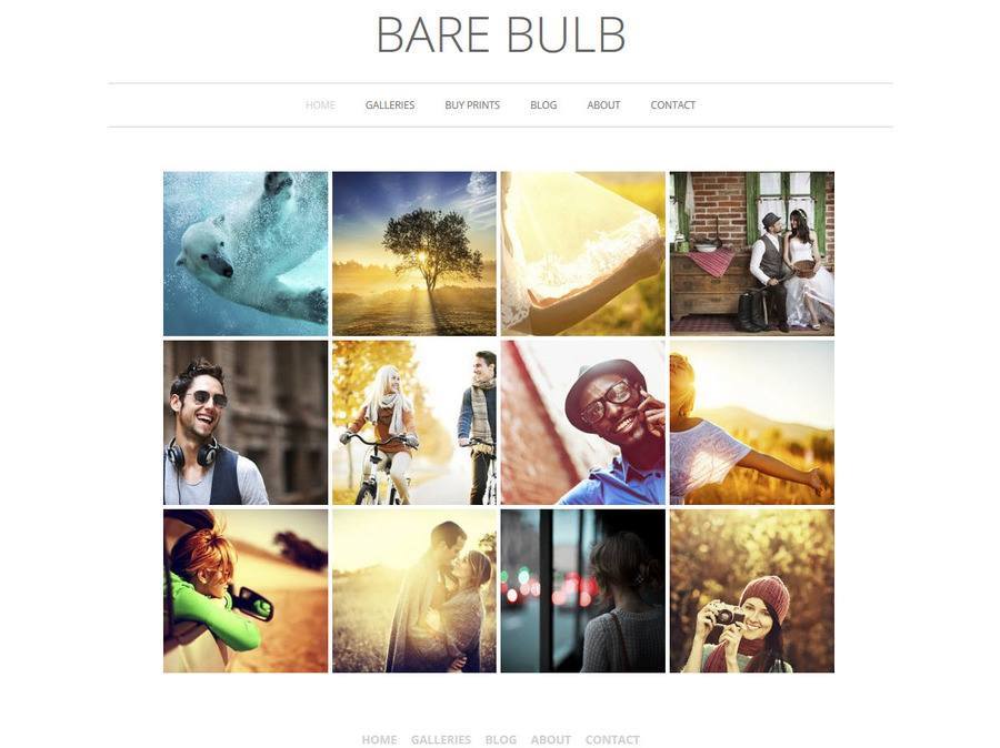 Bare Bulb Theme