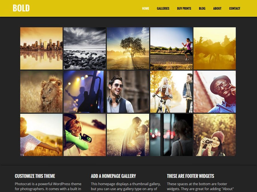 Bold Theme