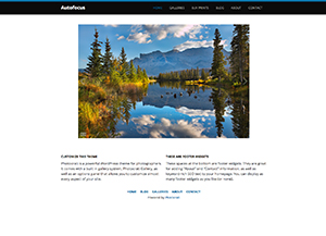 Autofocus Black Blue