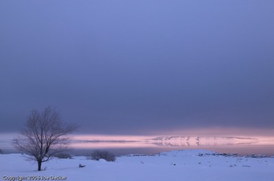 Pogonip Sunset, Mono Lake