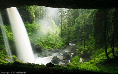 North Falls Canyon, Silver Falls State Park, Oregon