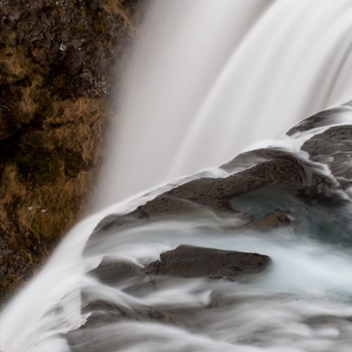 Skägafoss Detail