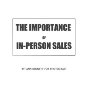 The Importance of In-Person Sales for Photographers