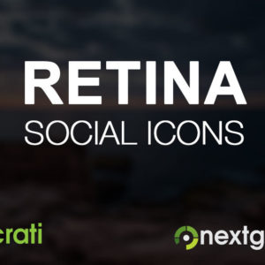 Use Retina Ready Social Icons On Your Site With Font Awesome