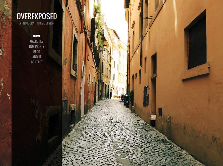 Overexposed WordPress Theme